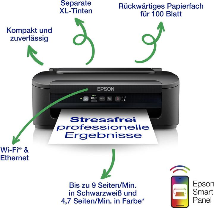 Image du produit Epson WorkForce WF-2110W (Encre, Couleur)