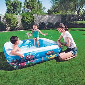 Actual product image Bestway Canopy Play Pool