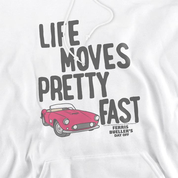 Immagine prodotto Ferris Bueller´s Day Off Ferris Bueller's Day Off Slow Down Felpa con Cappuccio Uomo (M)