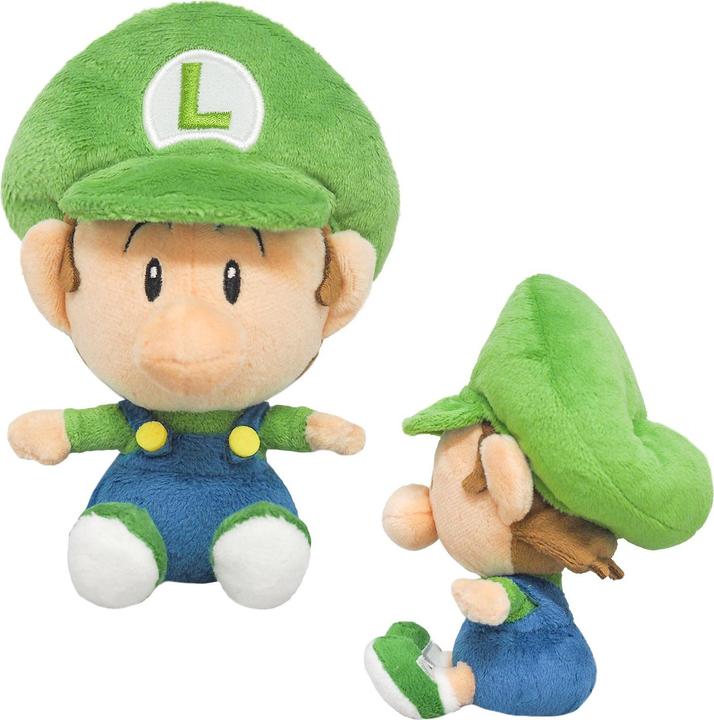 Image du produit Nintendo SUPER MARIO - Baby Luigi - Peluche 16cm