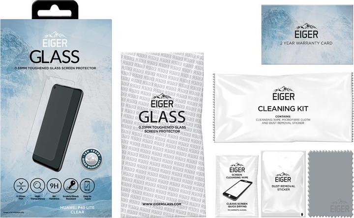 Immagine prodotto Eiger Mountain Glass Clear (1 Pezzo/i, Huawei P40 Lite)
