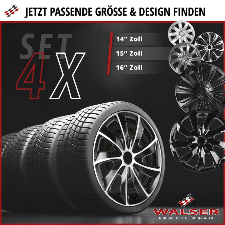 Immagine prodotto Walser Set di 4 copricerchi (4 Pezzo/i, 14")