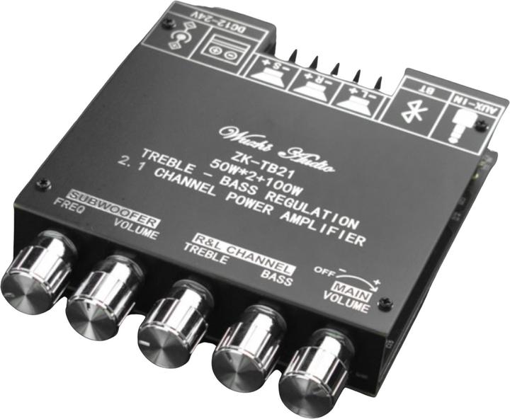 Actual product image DFRobot Digital Bluetooth amplifier 2x50W+100W subwoofer (Amplifier)