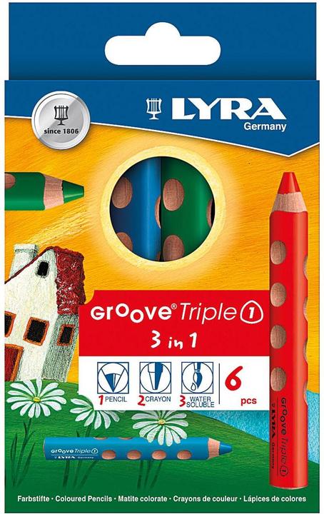 Lyra Groove Triple 1 (Mehrfarbig, 6 x)