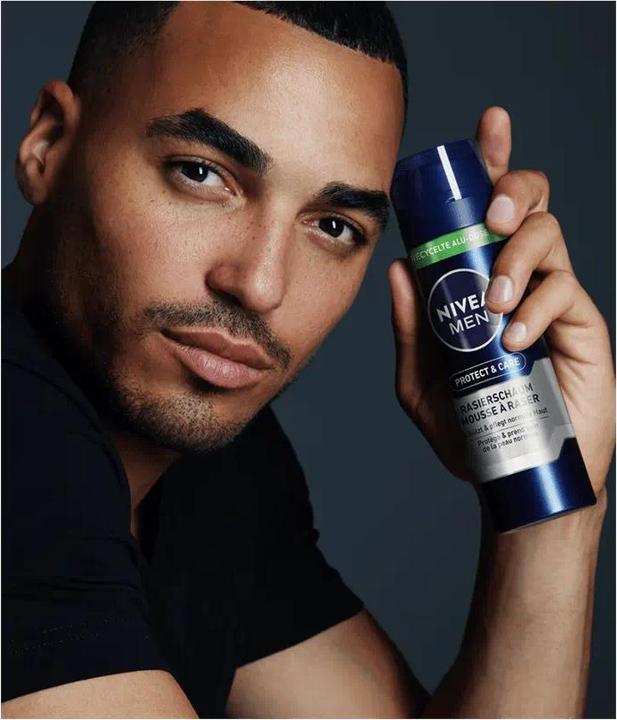 Produktbild NIVEA MEN Protect & Care Rasierschaum (200 ml, Rasierschaum)