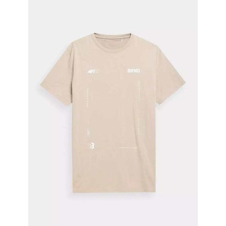 Immagine prodotto 4F Maglietta da uomo marrone SS23TTSHM311 81S (M) (M)