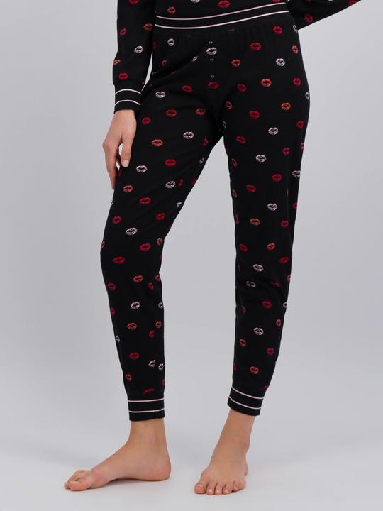 Actual product image Pj Salvage Pyjama bottom "Be mine" black/small patterned (XS)