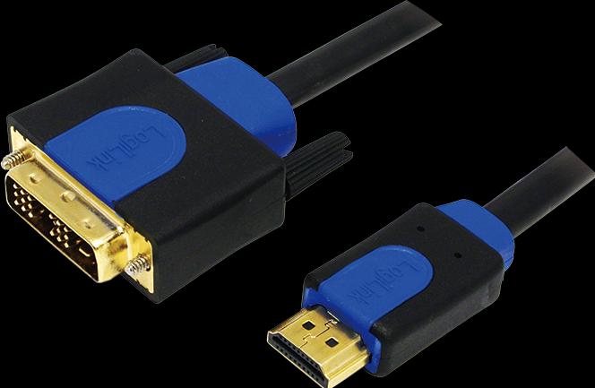 Produktbild LogiLink HDMI zu DVI (1 m, DVI, HDMI)