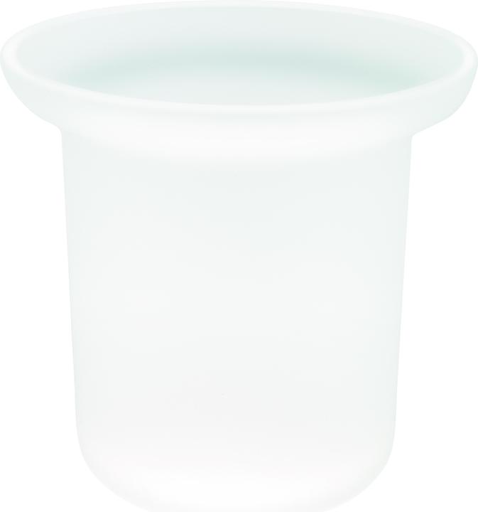 Actual product image tesa Replacement glass toilet brush holder incl. adhesive solution without drilling