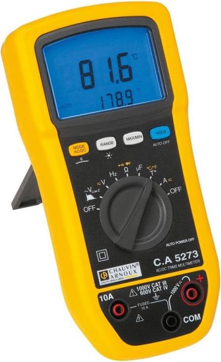 Produktbild Chauvin Arnoux Hand-Multimeter digital C.A 52 (CAT IV 600V, CAT III 1000V)
