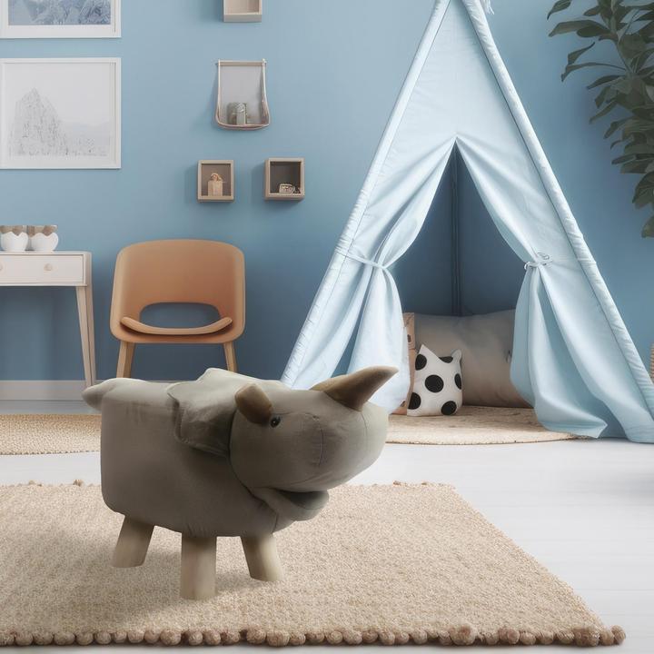 Produktbild HTI-Living Kinderhocker Enrik Dino Triceratops