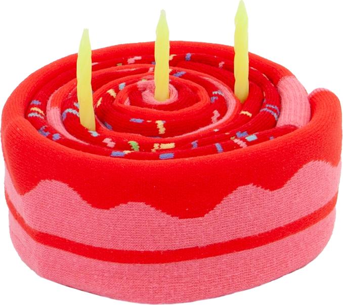 Actual product image Eat My Socks EMS, Socks, Happy Birthday, 2 (One size)