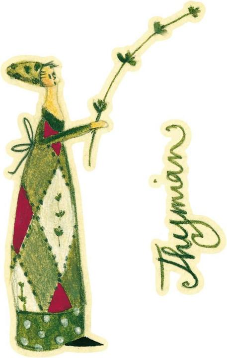Produktbild Trenddeko Kräuterfrau Thymian (16 x 25 cm)