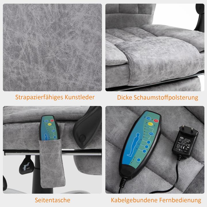 Produktbild Jamb Bürostuhl Massage und Heizfunktion