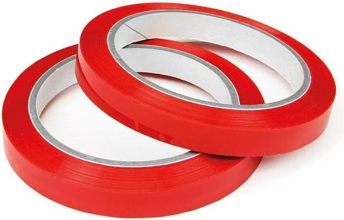 Produktbild Transpak Klebeband f.Beutelschliesser Breite 12mm Länge 66m Stärke 77µ rot (12 Stück)