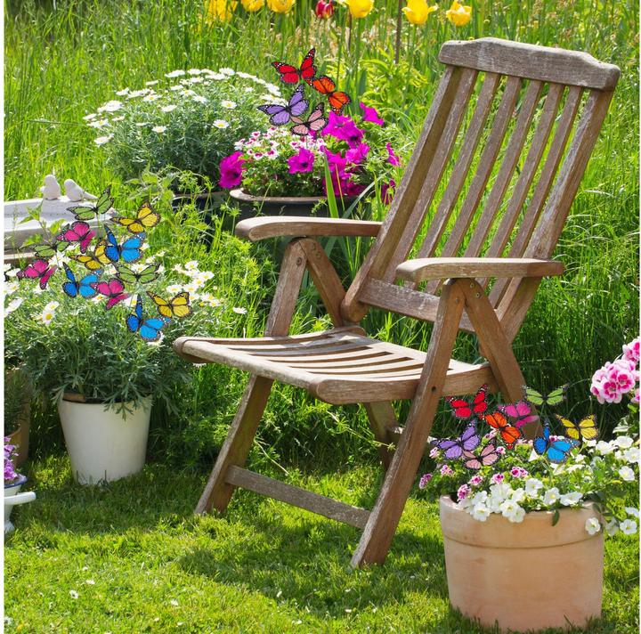 Produktbild Relaxdays 72x Gartendeko-Schmetterling