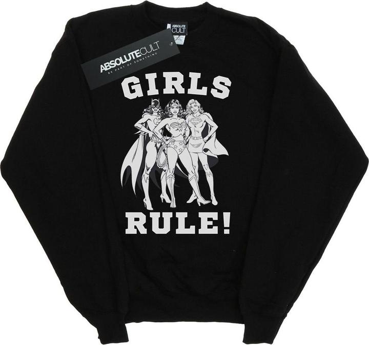 Justice League Girls Rule Sweatshirt Mädchen (128)
