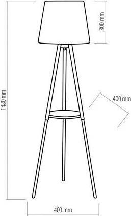 Immagine prodotto TK Lighting APPARECCHIO DI ILLUMINAZIONE IN PIEDI VAIO 698 60W E27