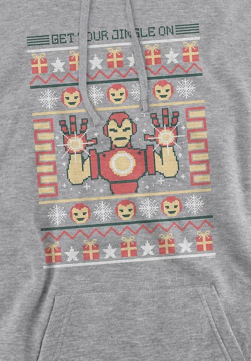 Produktbild Iron Man Kapuzenpullover (L)
