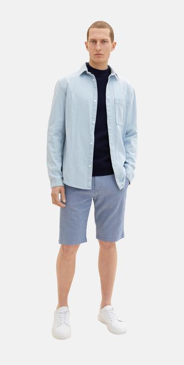 Actual product image Tom Tailor Chino Shorts Bermuda kurze Chino Slim Fit inkl. Gürtel (Frequency band 38 (2600 MHz))