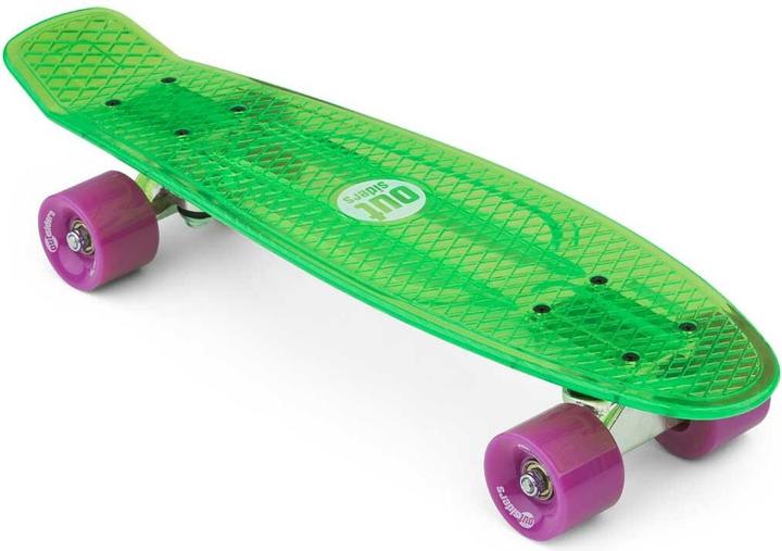 Outsiders - Transparent Retro Skateboard Green (2.36")
