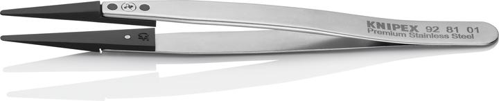 Image du produit Knipex Brucelles avec pointes interchangeables ESD
