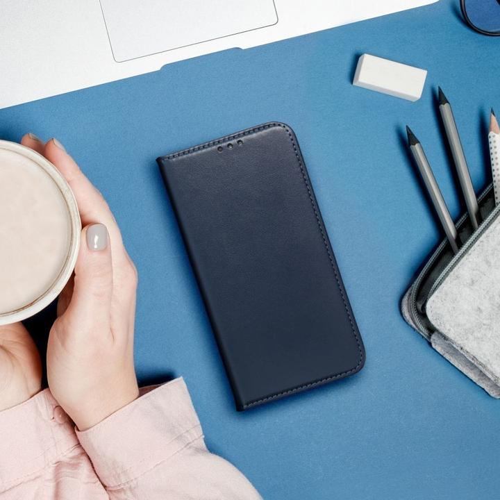 Actual product image NoName Book case OEM SMART MAGNETO Book case for REALME 14 PRO PLUS navy (Realme 14x)
