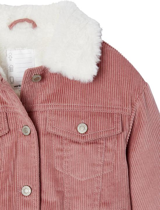 Produktbild Vertbaudet Mädchen Cordjacke mit Kuschelfutter und Recycling-Polyester (140)