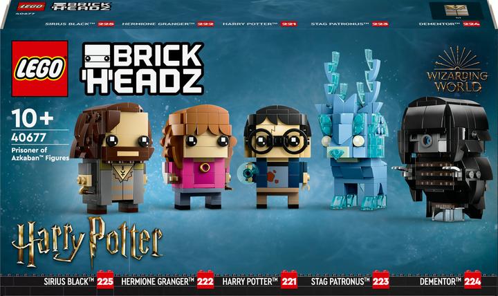 Actual product image LEGO 40677 Figures from Harry Potter and the Prisoner of Azkaban (40677, LEGO Brickheadz)