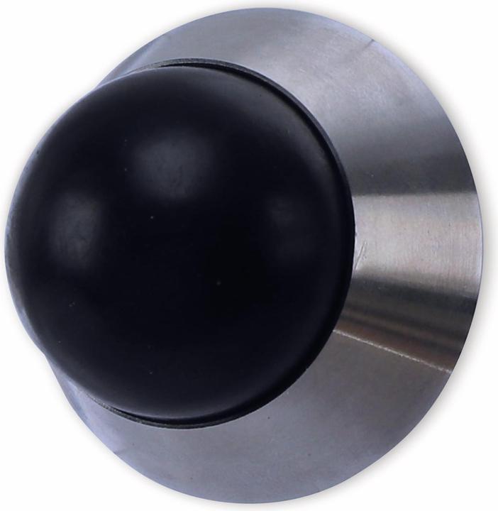 Actual product image Eneroid Stainless steel door stop, wall mounted, Ø 40 mm, height 30 mm