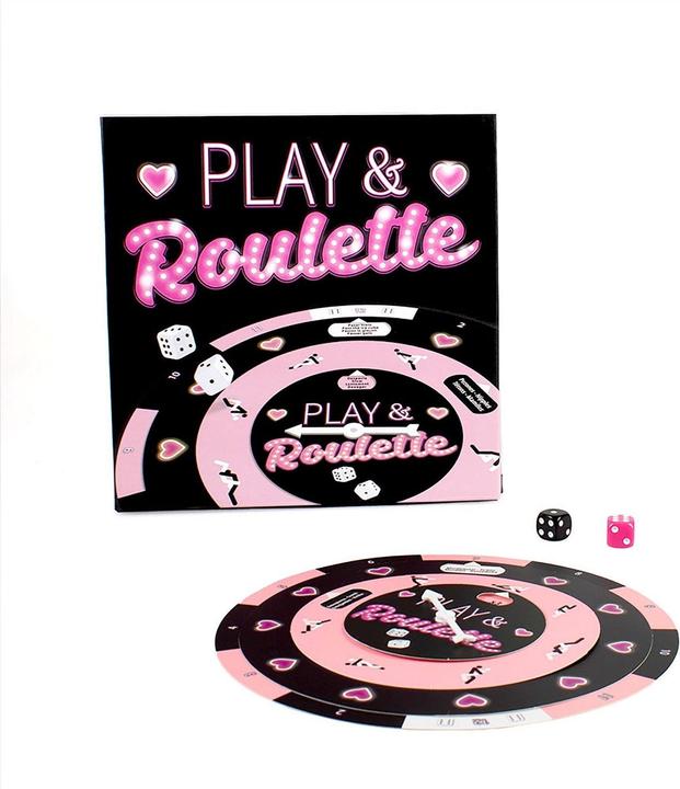 Produktbild Secret play SECRETPLAY PLAY & ROULETTE - W?RFEL- & ROULETTESPIEL (ES/PT/EN/FR) (Würfelspiel, Portugiesisch, Englisch, Französisch, Niederländisch, Spanisch, Deutsch)
