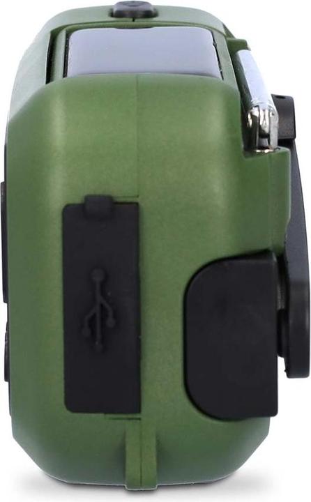 Actual product image Nedis Emergency radio | Portable version | DAB+ / FM | Battery-powered / Hand crank / Solar power (DAB+, FM)