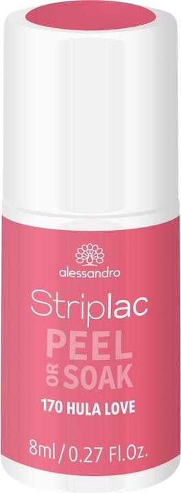 Alessandro Striplac Peel or Soak - 170 Hula Love (170 Hula Love, UV-Gel Lack)