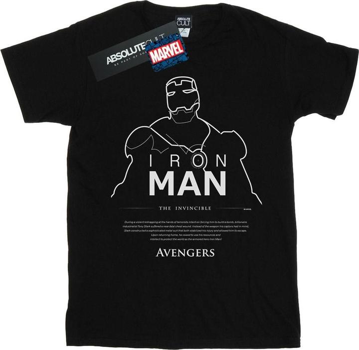 Iron Man Single Line TShirt (M)