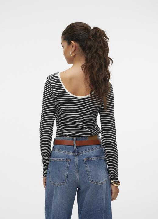 Immagine prodotto Vero Moda Vmchloe Stripe Ls 2way Short Top Go Noos (XS)