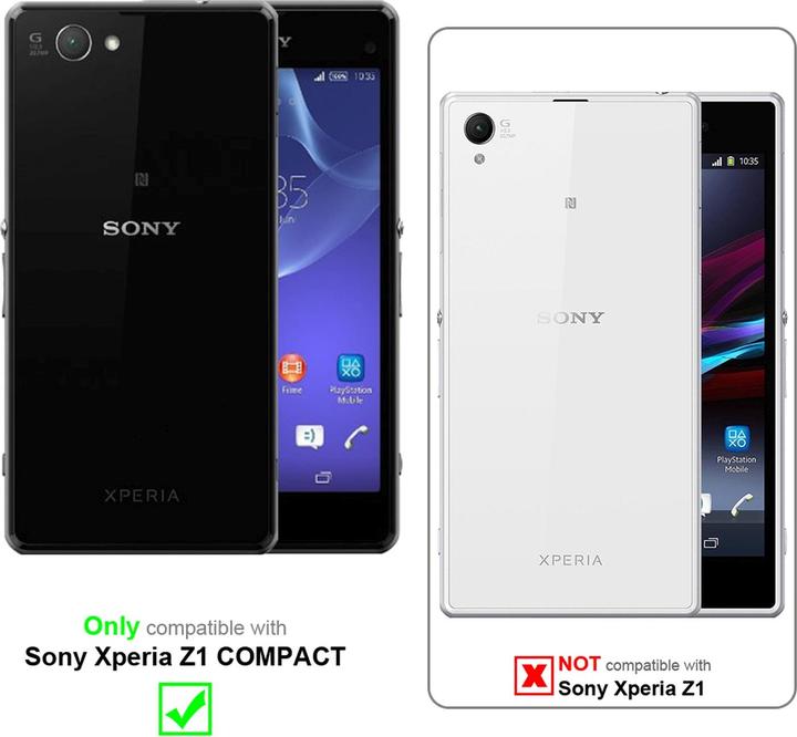 Productafbeelding Cadorabo Boek met structuur omslag (Sony Xperia Z1 Compact)