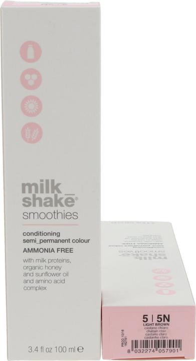Produktbild Milk_Shake Gentle Ammonia-Free Tint No.5 Light Brown 100ml (Light Brown)