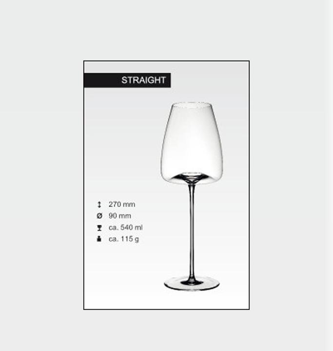 Produktbild Zieher Vision Straight Weinglas 2er-Set (54 cl, 2 Gläser, Weissweingläser)