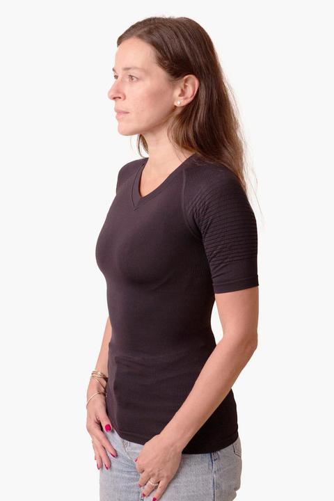 Immagine prodotto Anodyne Camicia posturale da donna, nera, taglia M/L (M, L)