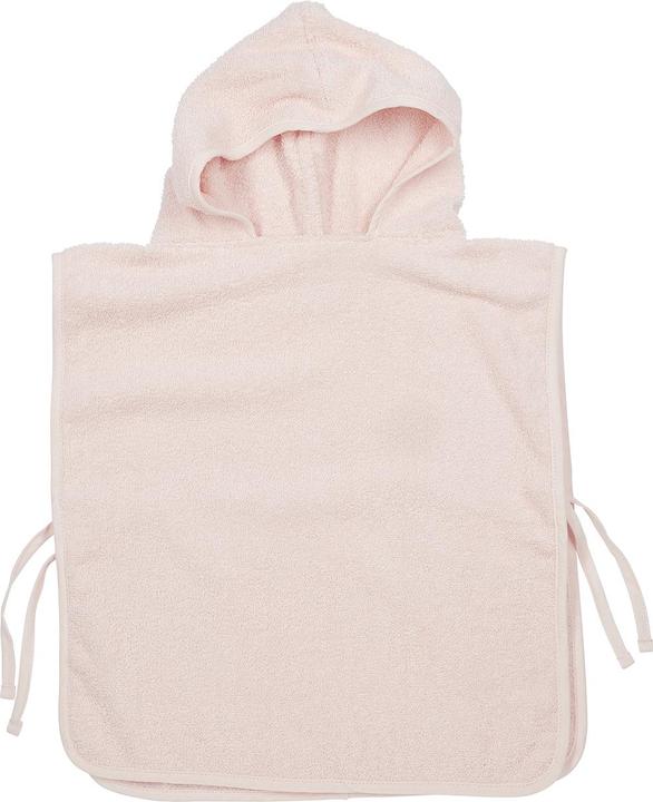Actual product image Meyco Terry towelling bath poncho 1-3 jaar soft pink