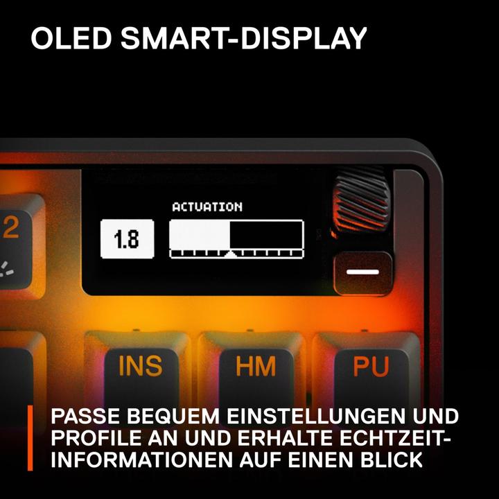 Actual product image SteelSeries Apex Pro 2023 (DE, Cable, Wireless)