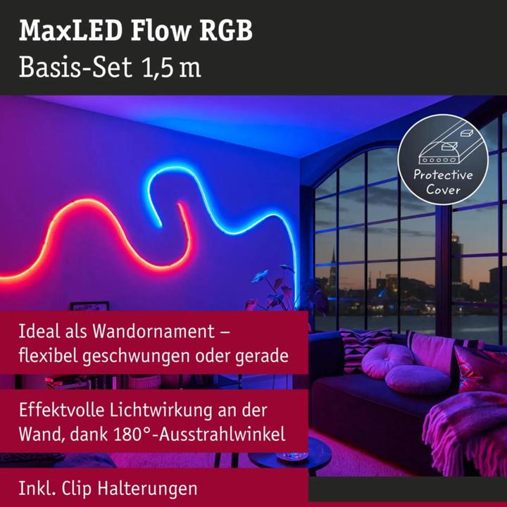 Immagine prodotto Paulmann Set di strisce MaxLED Flow (Multicolore, 150 cm, Interno)