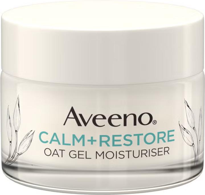 Actual product image Aveeno Calm+Restore Tagespflege SPF50 feuchtigkeitsspendend Hafer Topf 50 ml (50 ml, Face gel, SPF 50)