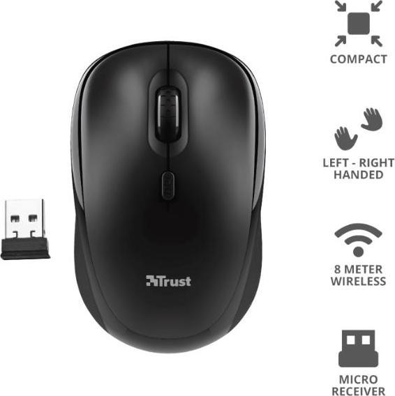 Produktbild Trust TM-201 WIRELESS MOUSE ECO (Kabellos)