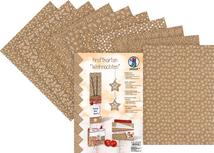 Produktbild Ursus Designkarton Weihnachten (250 g/m², 1 x)