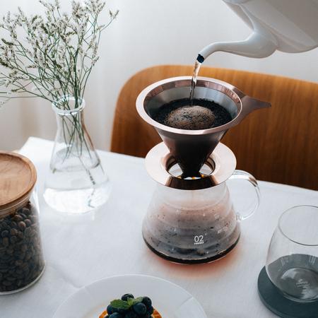 Produktbild Hario Double Mesh Metal Dripper – Metalltropfer mit Filter