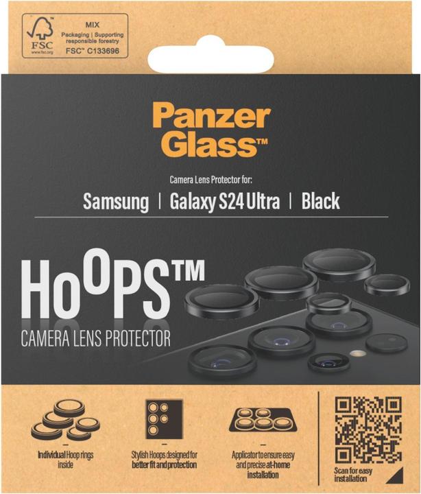 Immagine prodotto PanzerGlass Protezione dell'obiettivo della fotocamera Hoops (1 Pezzo/i, Samsung Galaxy S24 Ultra)