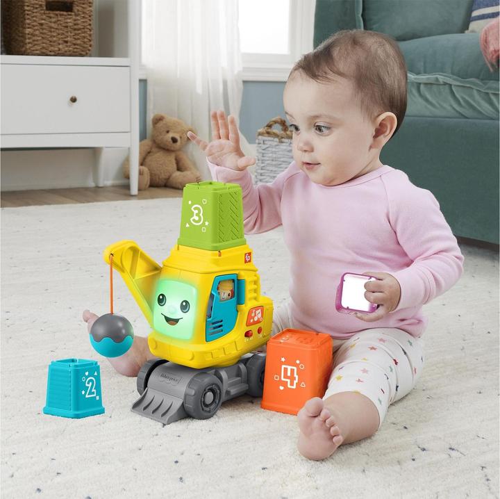 Produktbild Fisher-Price Count & Stack Crane- (D, F, I, E)