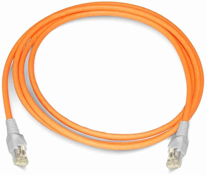 Dätwyler Câble patch Cat 6A, S/FTP, 3 m, orange (S/FTP, CAT6a, 3 m)