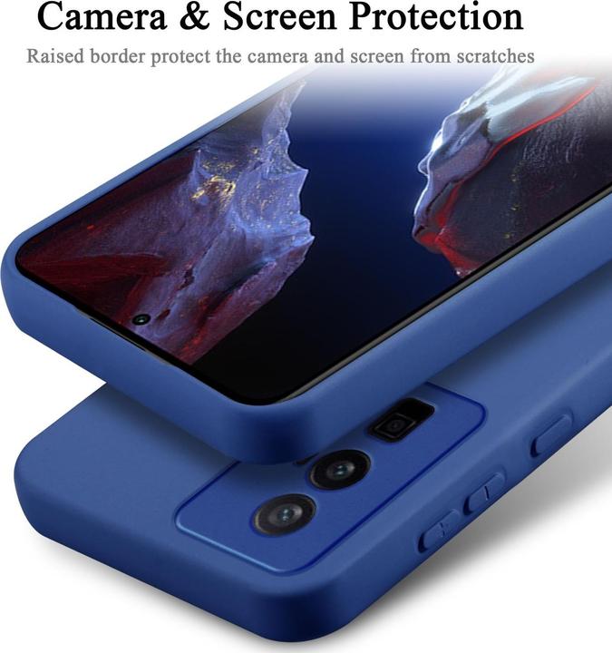 Actual product image Cadorabo Case for Xiaomi Poco F5 Pro TPU in liquid protection design (Xiaomi Poco F5 Pro)